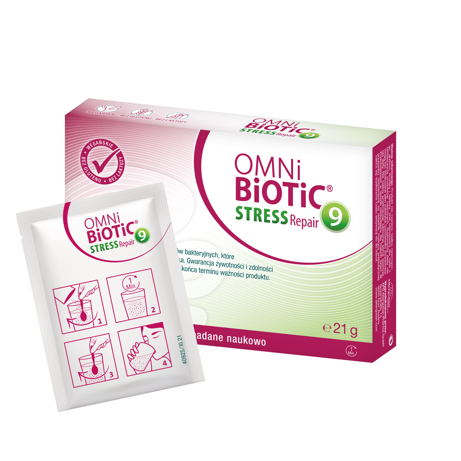 Omni-Biotic Stress Repair 9, proszek, 7 saszetek