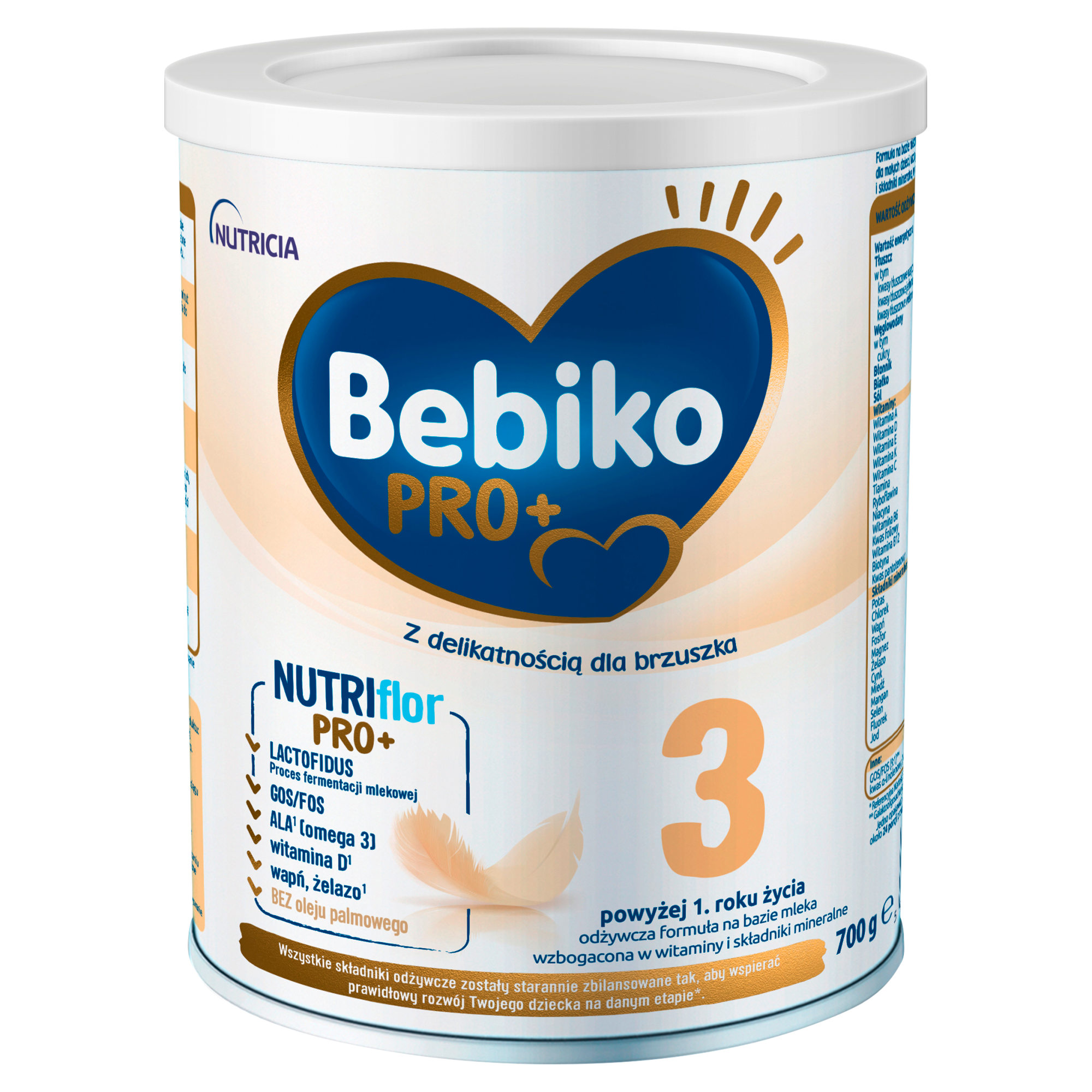 Bebiko Pro+ 3 mleko modyfikowane powyżej 1 roku życia 700 g zdjęcie