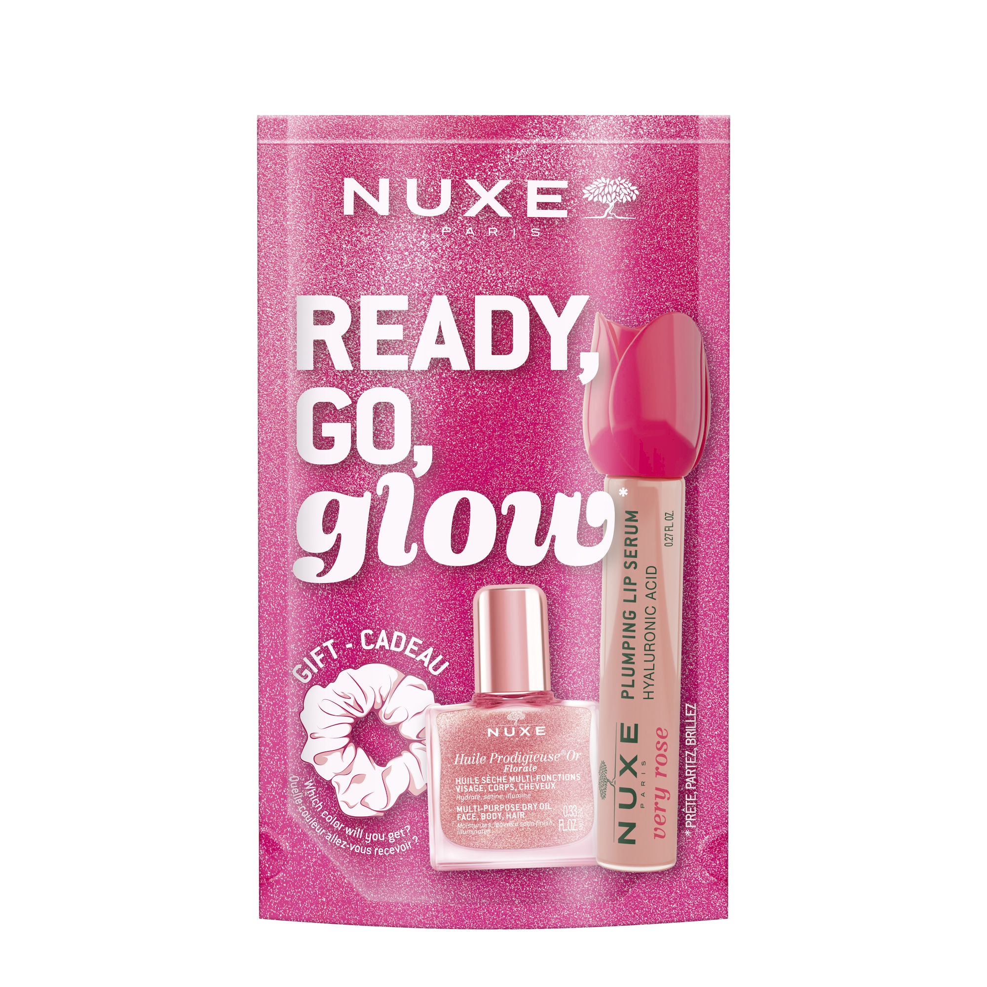 Nuxe, Zestaw Ready, Go, Glow! Very Rose, 1 sztuka zdjęcie