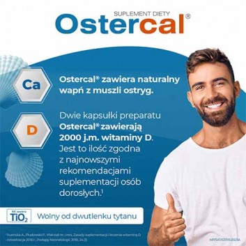 Nutropharma Ostercal, 90 kapsułek