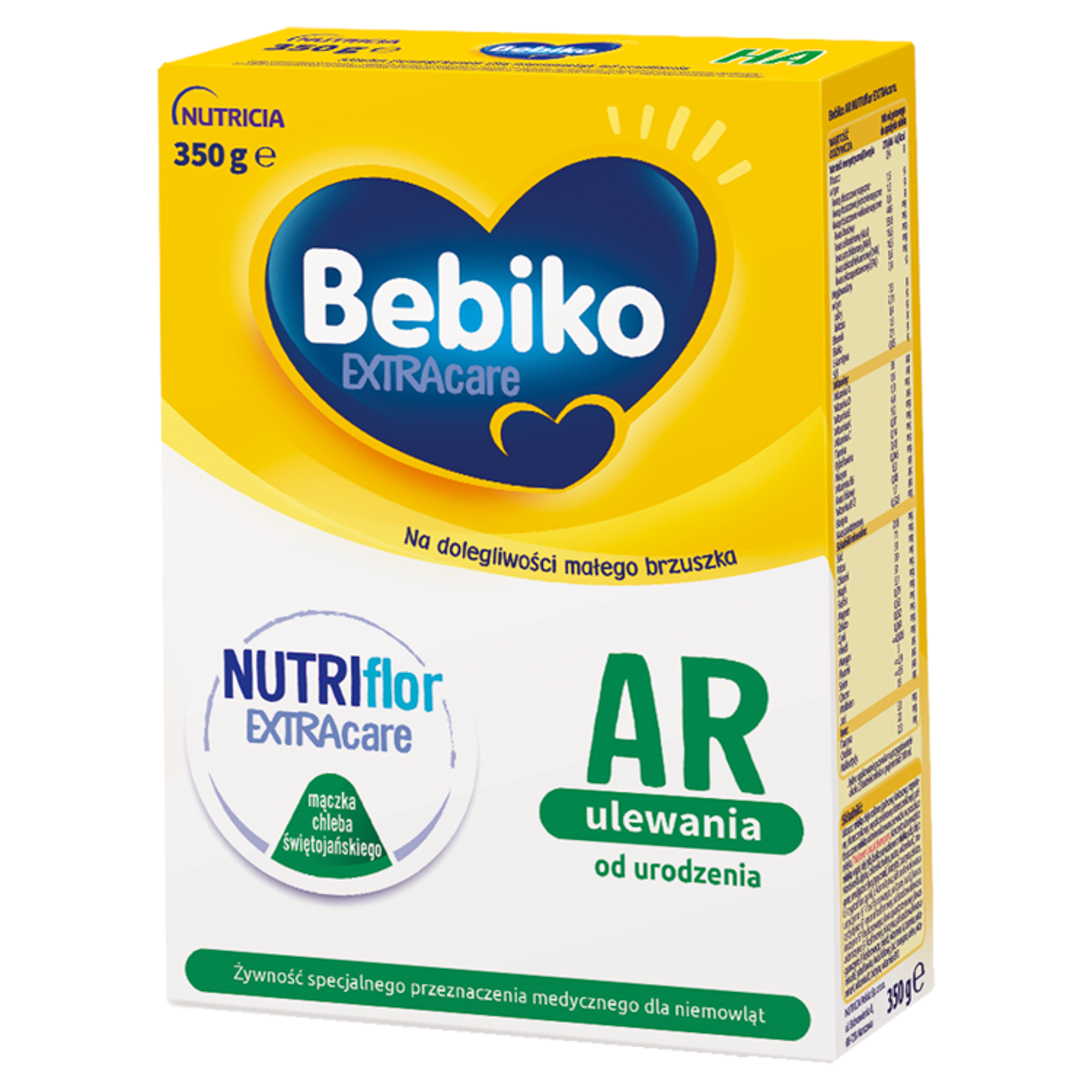 Bebiko AR mleko początkowe przeciw ulewaniom dla dzieci od urodzenia 350 g zdjęcie