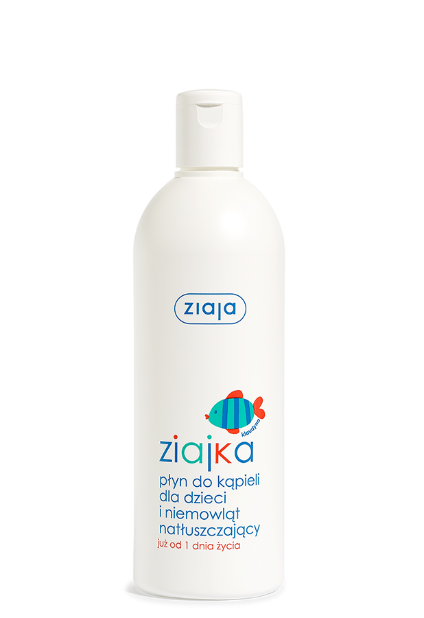 Ziaja Ziajka płyn do kąpieli dla dzieci i niemowląt natłuszczający od urodzenia 370 ml zdjęcie