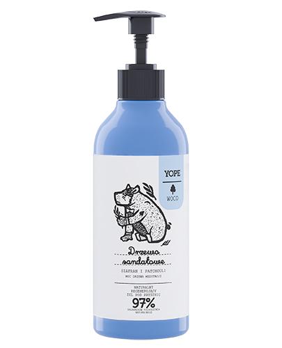Yope Naturalny regenerujący żel pod prysznic Drzewo sandałowe Szafran i patchouli - 400 ml - cena, opinie, wskazania zdjęcie