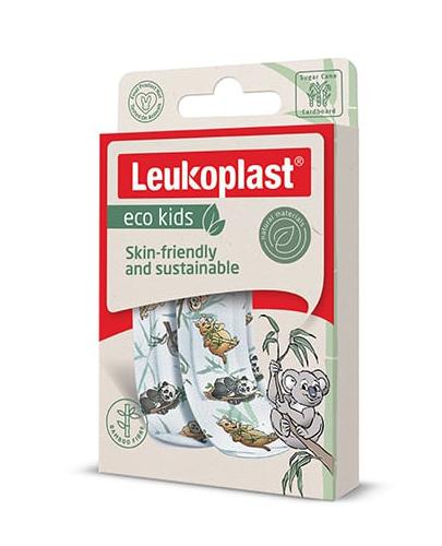 Leukoplast® eco kids, plastry z opatrunkiem, 12 sztuk zdjęcie