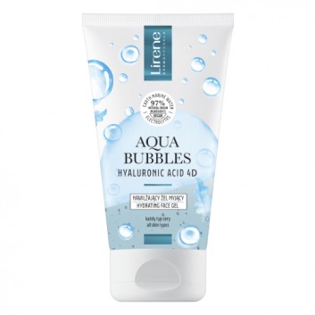 Lirene AQUA BUBBLES Nawilżający żel myjący, 150 ml