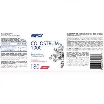 SFD Colostrum 1000 180 tabletek