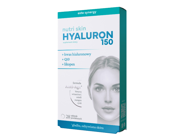 Este Synergy, Nutri Skin Hyaluron 150, tabletki powlekane, 28 sztuk zdjęcie