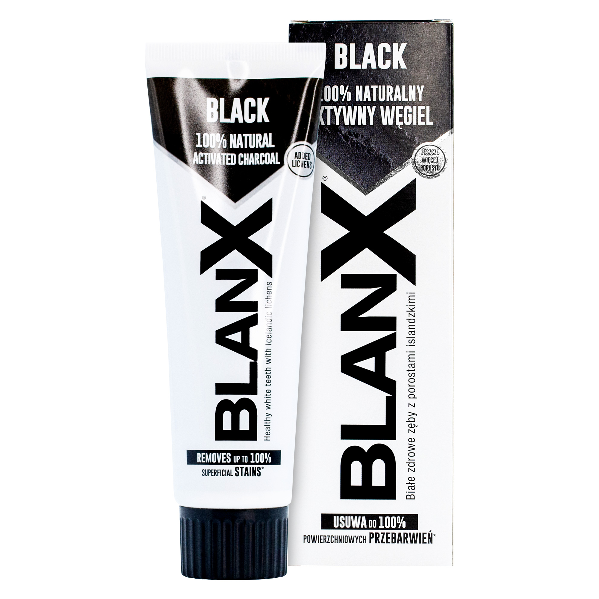 BlanX Black pasta wybielająca do zębów 75 ml zdjęcie