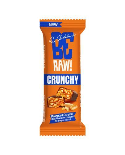 BeRAW! Baton Crunchy Peanuts & Caramel, 40 g zdjęcie