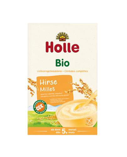 Holle Bio Kaszka jaglana pełnoziarnista po 5. miesiącu. Kaszka bezglutenowa, 250 g zdjęcie