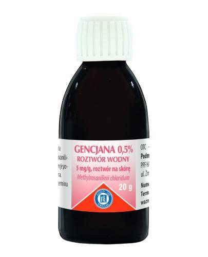 Roztwór wodny Gencjana 0,5%  20 g zdjęcie