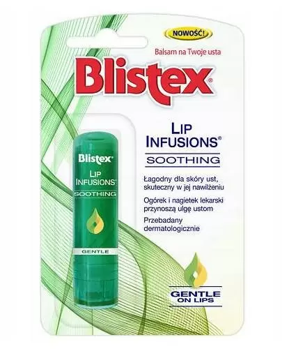 Blistex Balsam do ust Lip Infusions Soothing sztyft 3,7g - 1 szt.- cena, opinie, skład zdjęcie