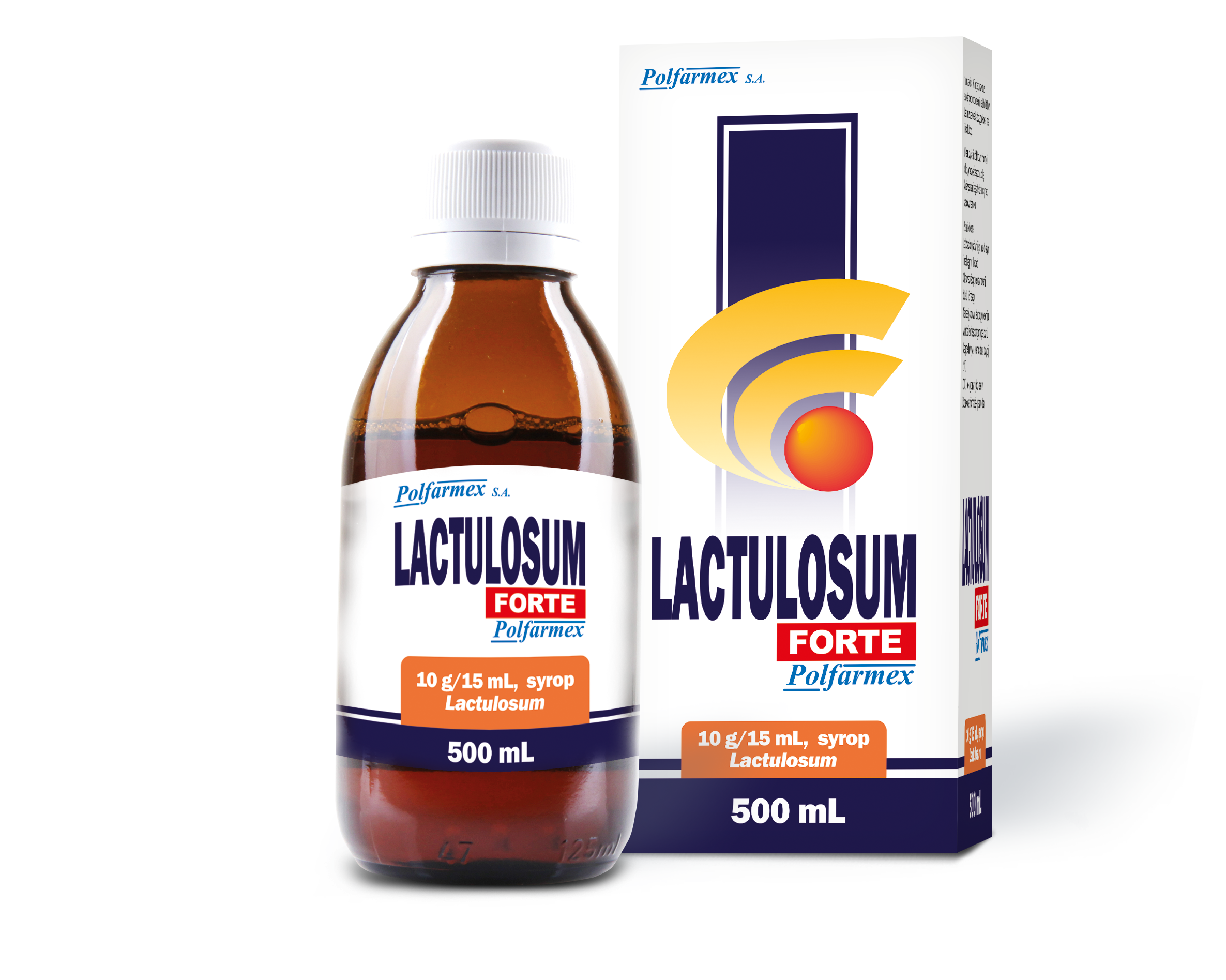Lactulosum Forte, 10g/15ml, syrop, 500 ml zdjęcie