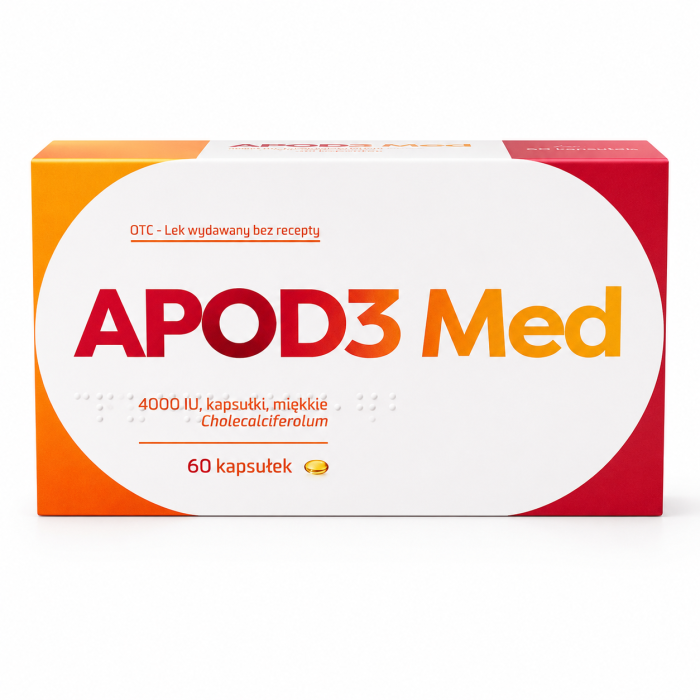 APOD3 Med 4000 IU, 60 kapsułek zdjęcie