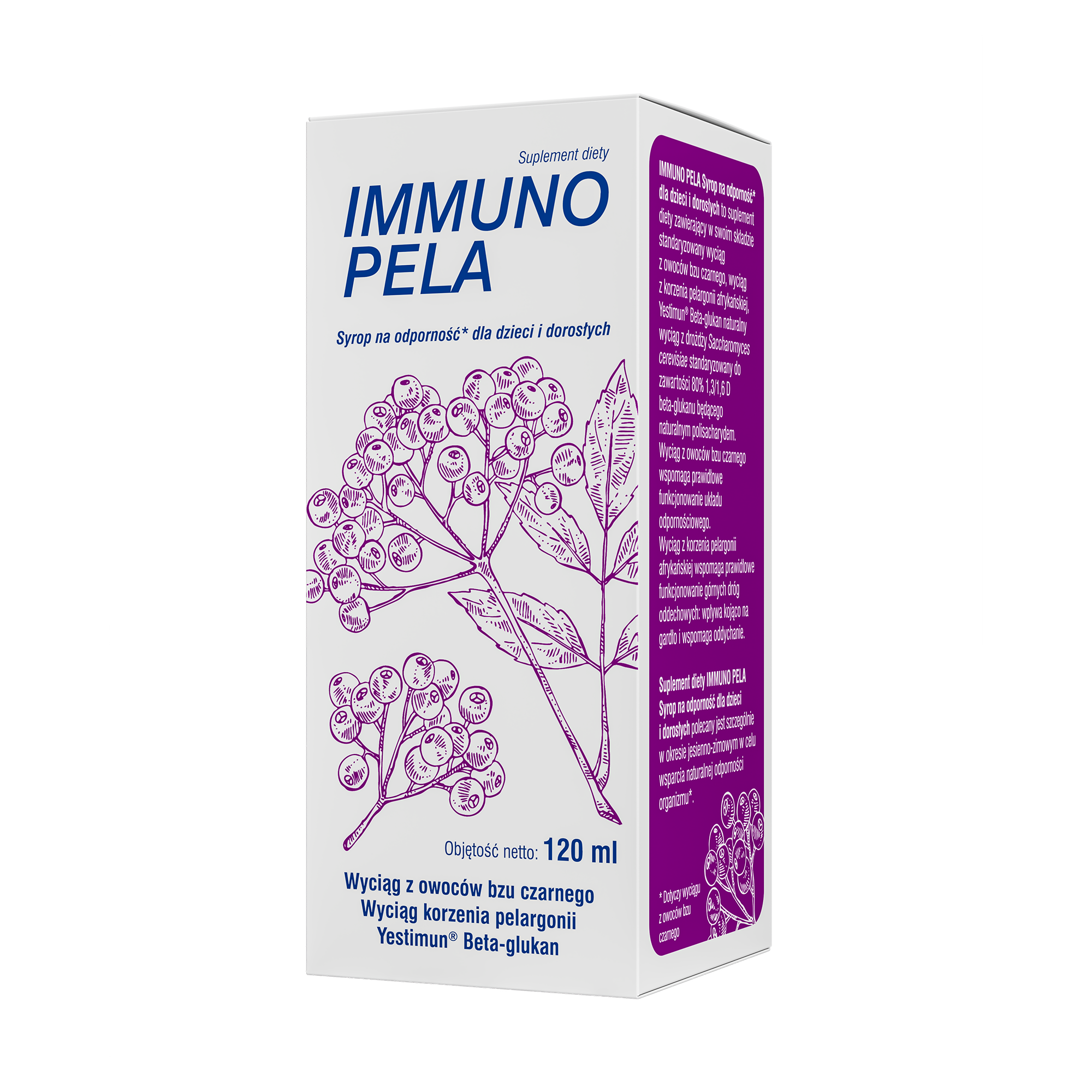 Immuno Pela Syrop na odporność, 120 ml
