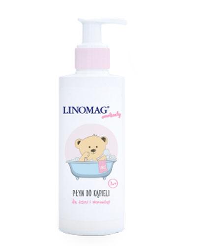 LINOMAG EMOLIENTY Płyn do kąpieli 7m+ - 400 ml - cena, opinie, właściwości zdjęcie
