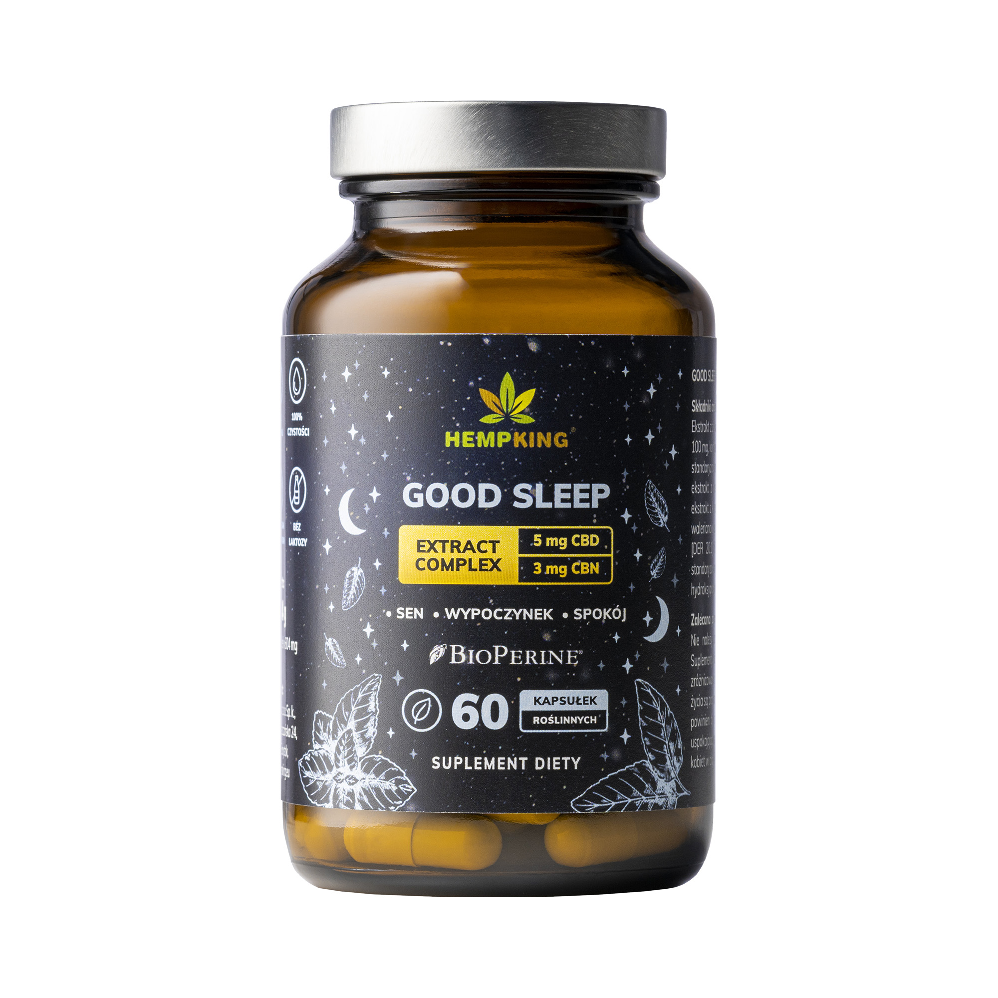 Hempking, Good Sleep, kapsułki, 60 sztuk zdjęcie