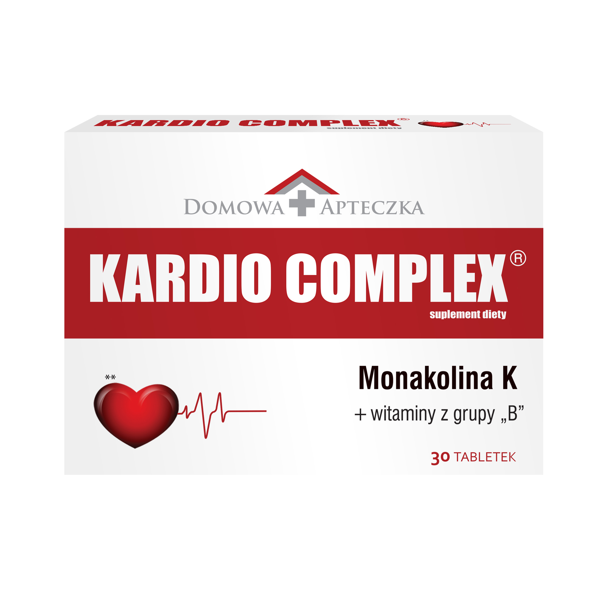 Domowa Apteczka kardio complex 30 tabletek zdjęcie