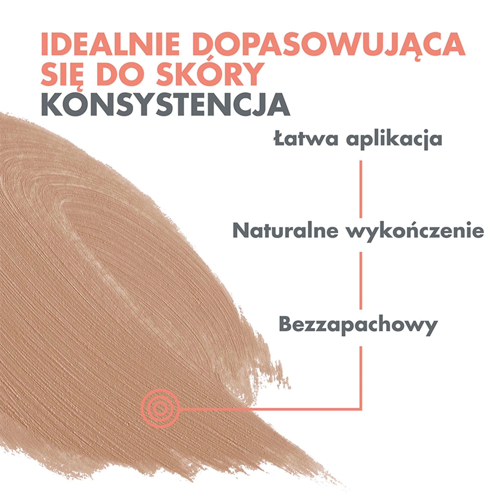 AVENE Bardzo wysoka ochrona przeciwsłoneczna Podkład SPF50 Beżowy, 10 g