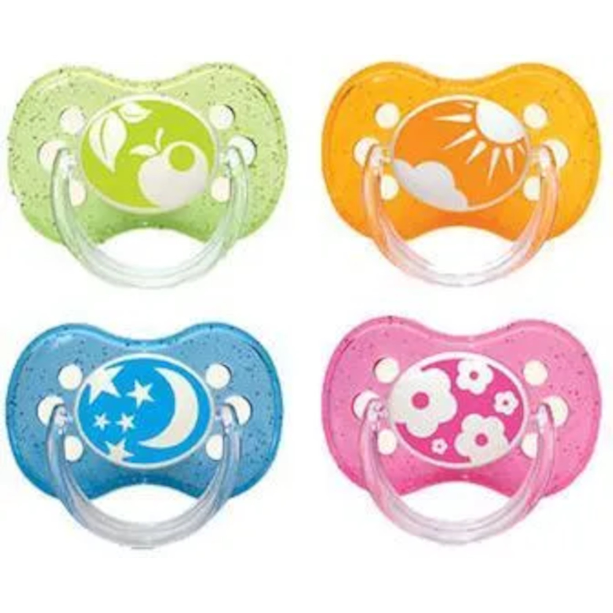 Canpol Babies smoczek silikonowy okrągły nature 0-6 miesięcy [22/410], 1 sztuka zdjęcie