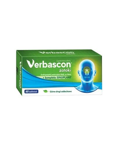 Verbascon Zatoki, 60 tabletek zdjęcie