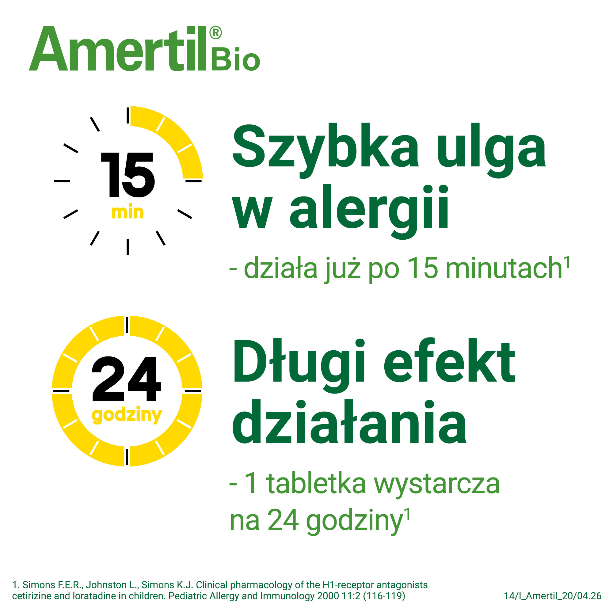 Amertil Bio, 10 mg, 20 tabletek powlekanych