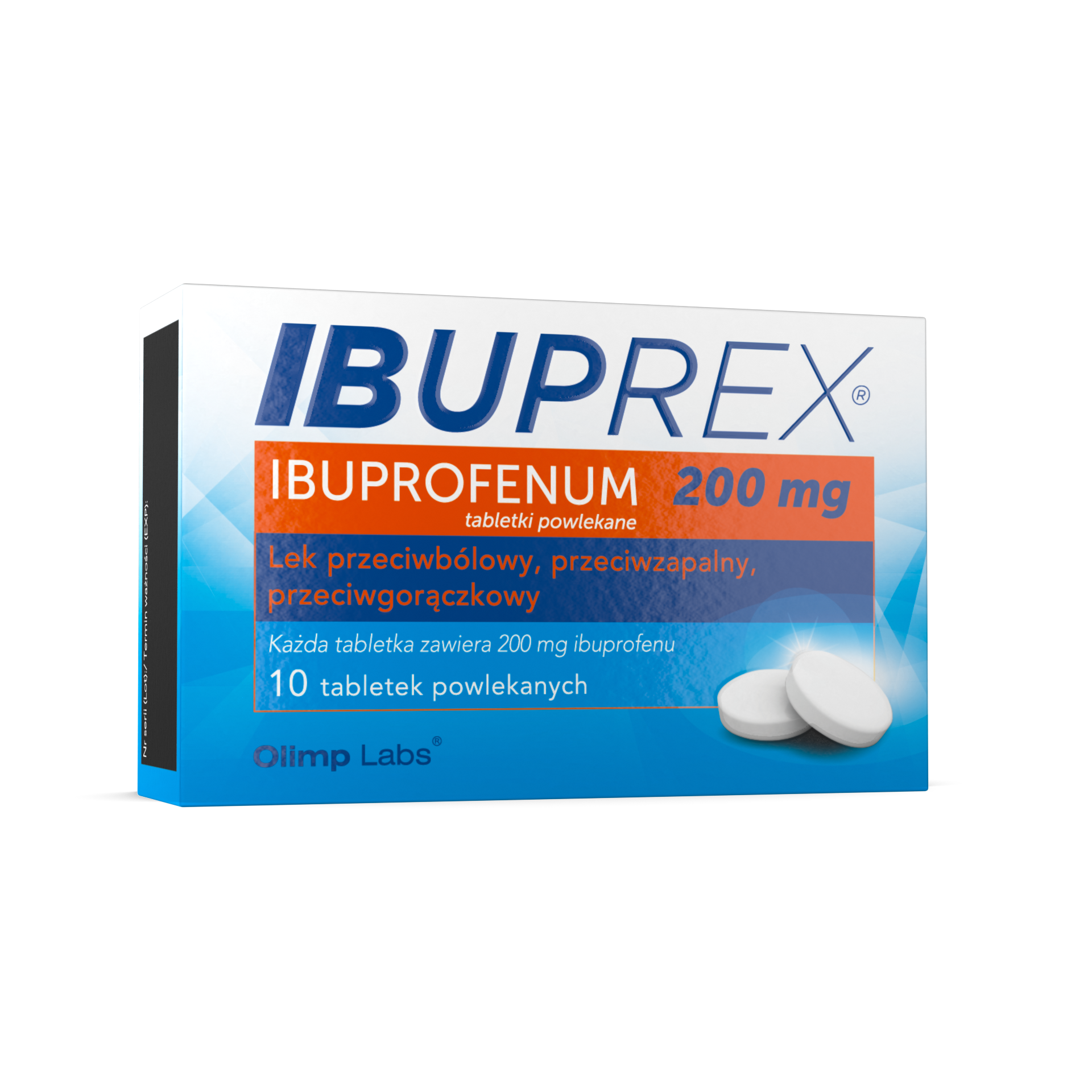 Ibuprex 200 mg, tabletki 10 sztuk zdjęcie