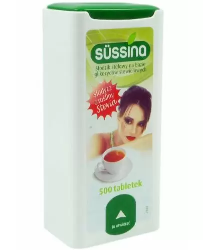Langsteiner Sussina Stevia słodzik 500 tabletek zdjęcie