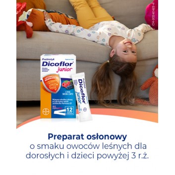 Dicoflor Junior żywe kultury bakerii 12 saszetek