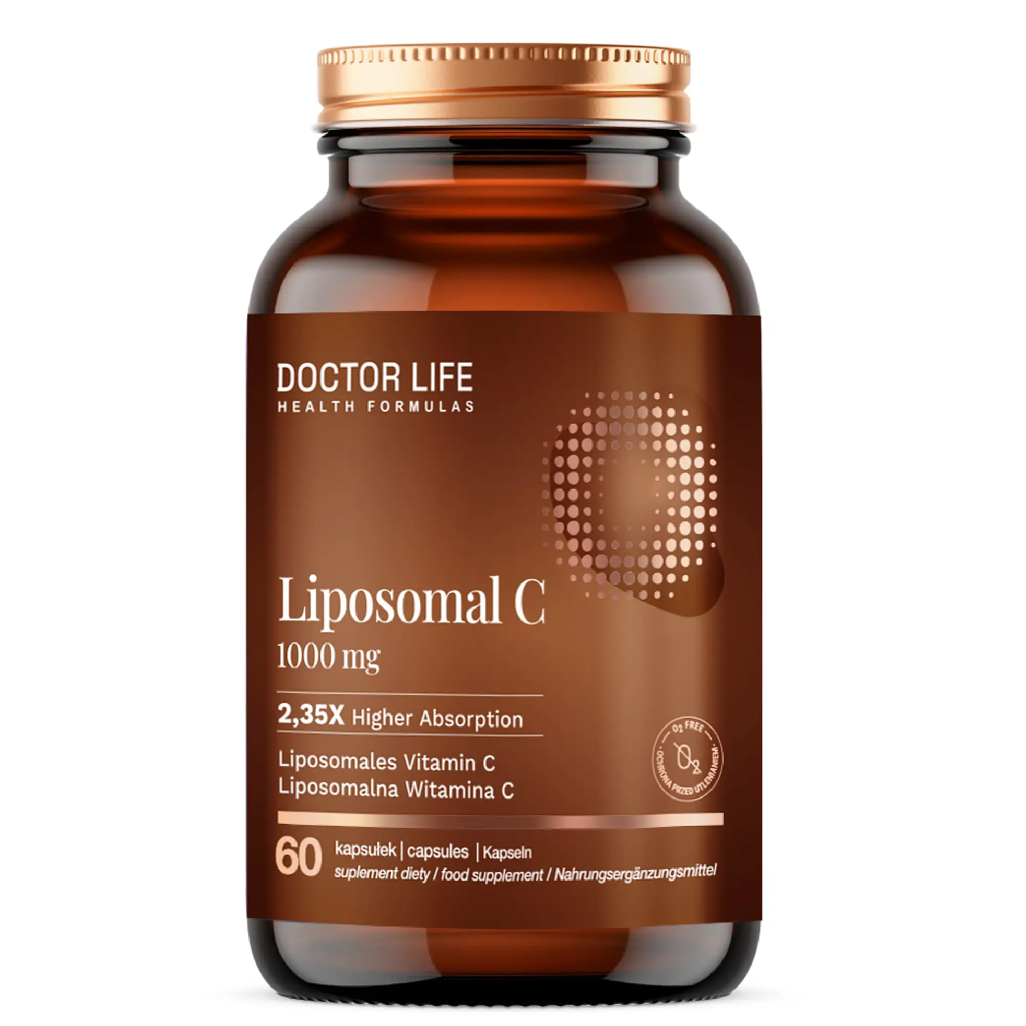 Doctor Life Liposomal C 1000 mg, 60 kapsułek zdjęcie