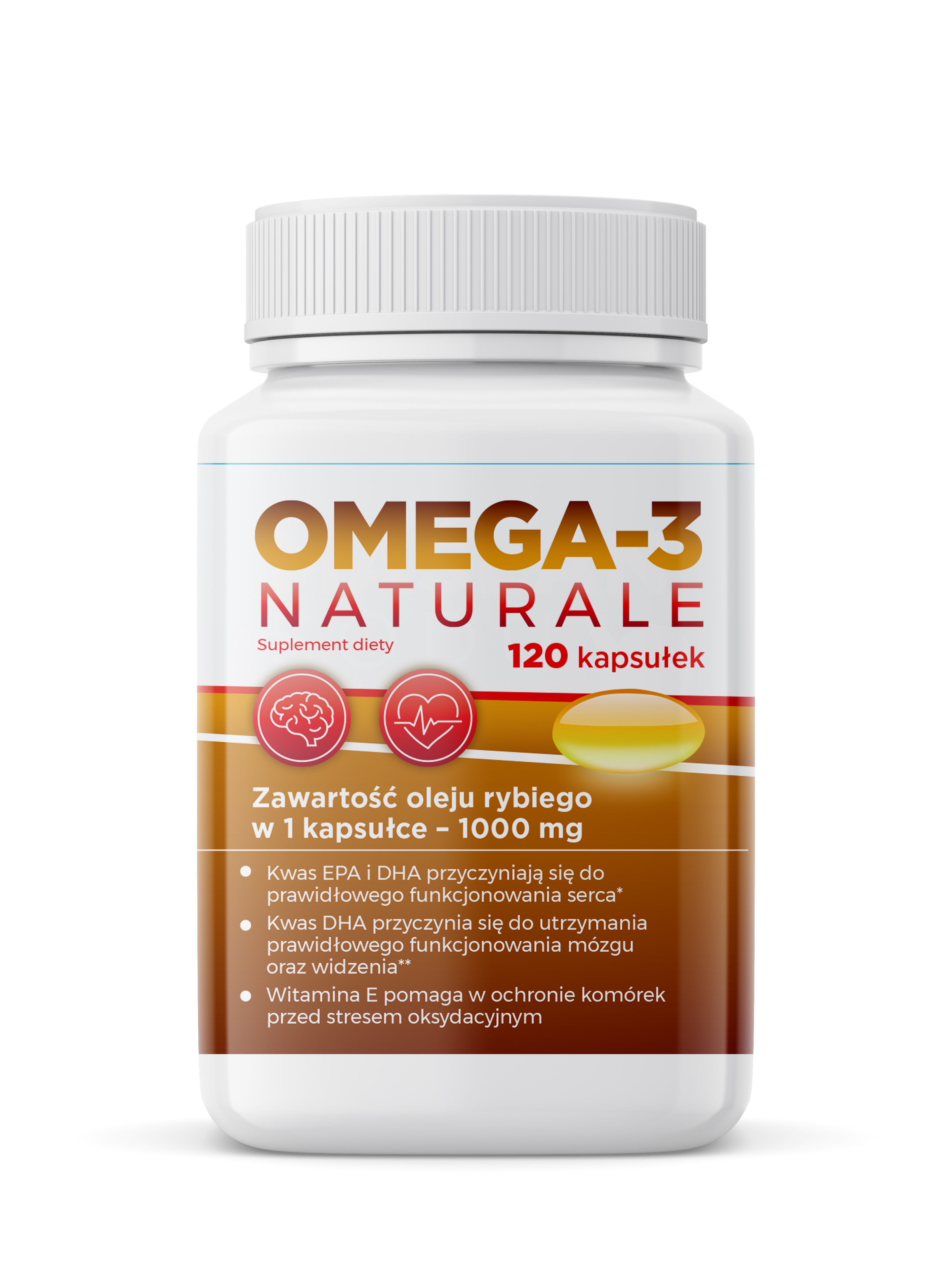 Erbafarm Omega 3 Naturale, 120 kapsułek zdjęcie