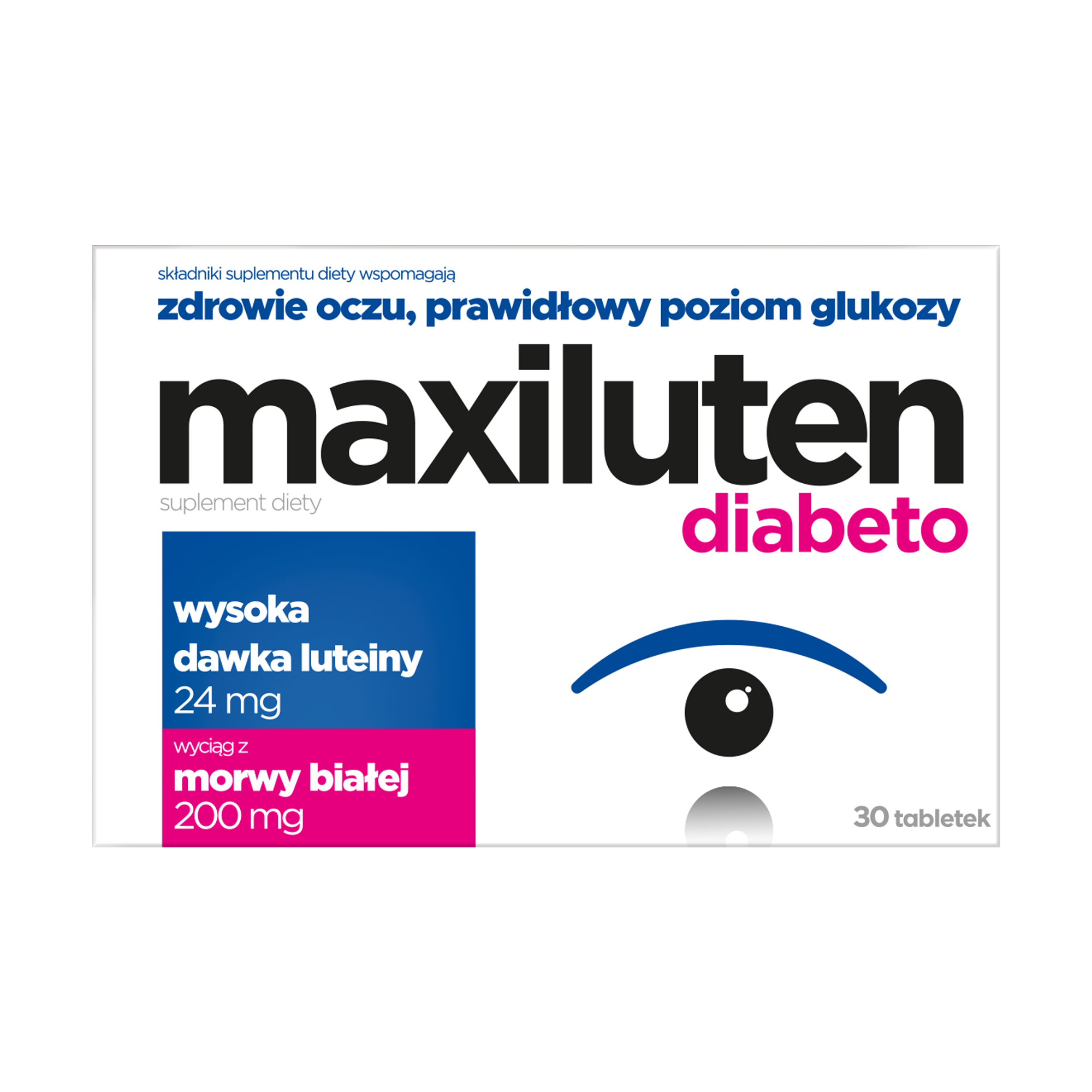 Maxiluten Diabeto, tabletki, 30 sztuk zdjęcie
