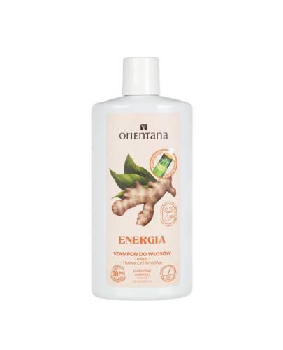 Orientana Ajurwedyjski szampon do włosów Imbir i Trawa cytrynowa, 210 ml zdjęcie