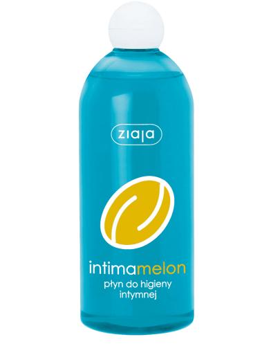 Ziaja Intima Melon Płyn do higieny intymnej - 500 ml Dla kobiet i dziewcząt po 12 roku życia - cena, opinie, stosowanie zdjęcie