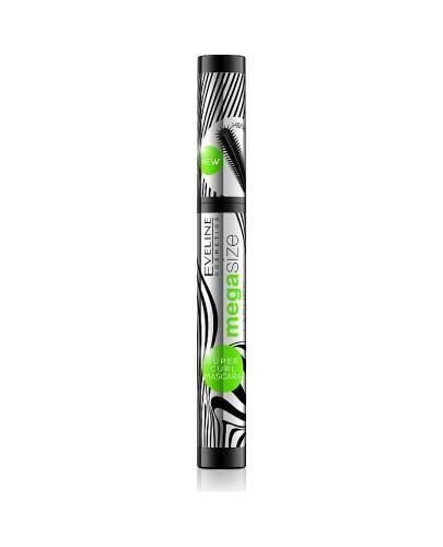 EVELINE Mega Size Lashes wydłużająco-podkręcający tusz do rzęs czarny, 10 ml zdjęcie