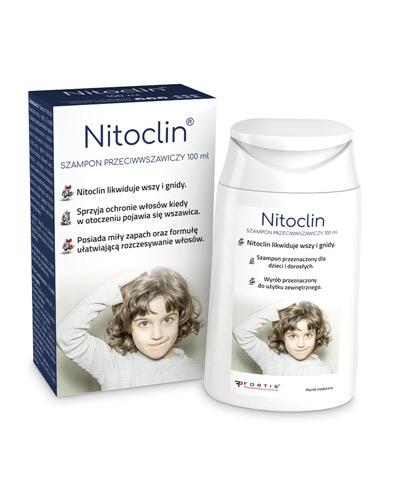 Nitoclin szampon przeciwwszawicy - 100 ml - cena, opinie, właściwości  zdjęcie