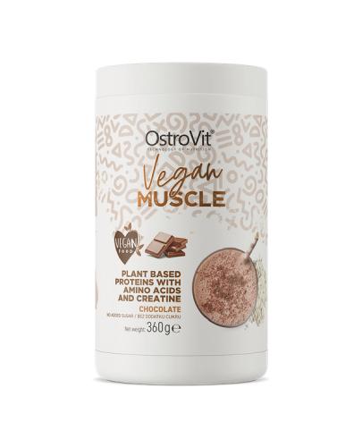 OstroVit Vegan Muscle smak czekoladowy, 360 g  zdjęcie