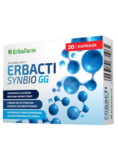 Erbafarm Erbacti Synbio GG - 20 kaps. - cena, opinie, dawkowanie zdjęcie
