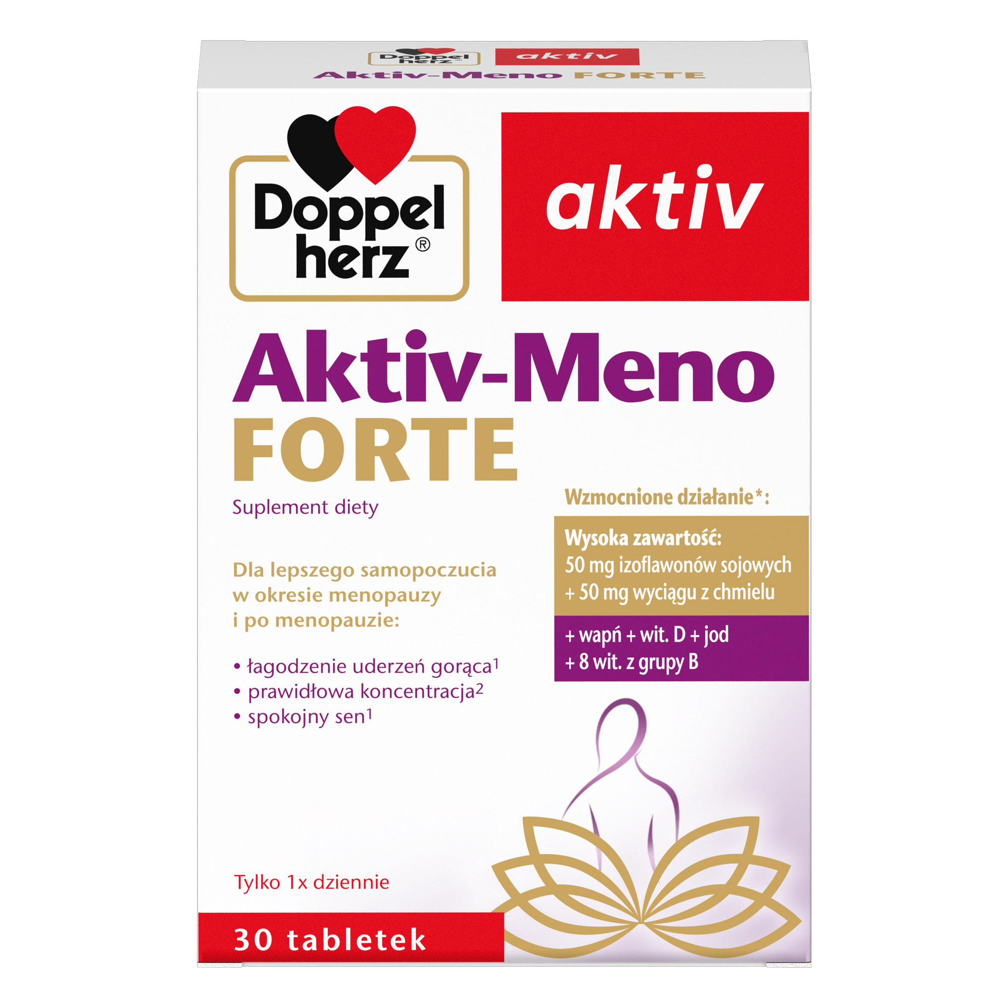 DOPPELHERZ AKTIV MENO FORTE - 30 tabl. zdjęcie
