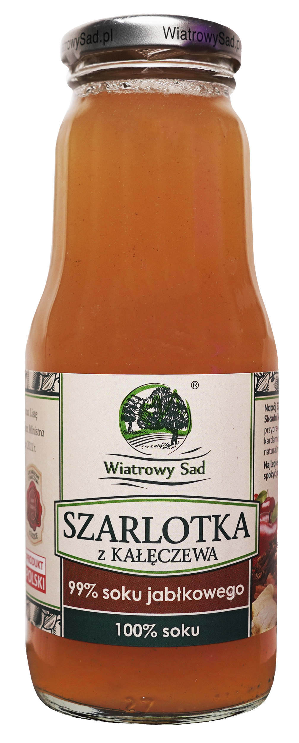 Wiatrowy Sad, Sok jabłkowy korzenny(Szarlotka), 300 ml zdjęcie