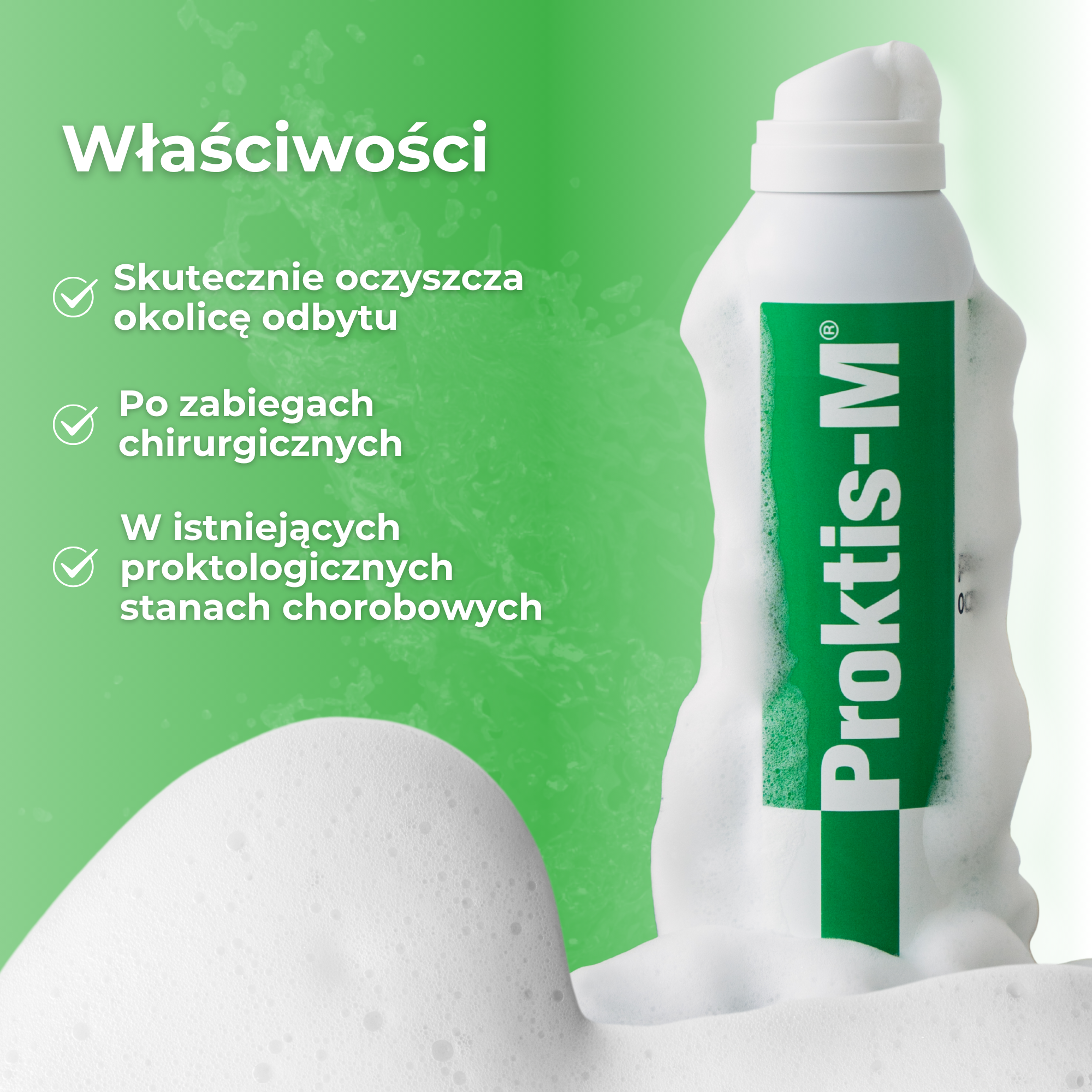 Proktis-M aktywna pianka oczyszczająca 150 ml