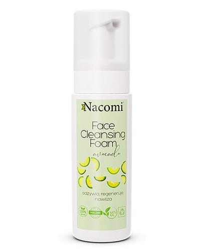 Nacomi Pianka oczyszczająca do twarzy Avocado, 150 ml  zdjęcie