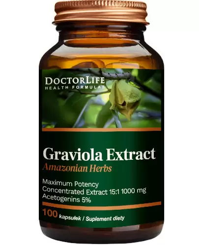 Doctor Life Graviola Extract 100 kapsułek zdjęcie