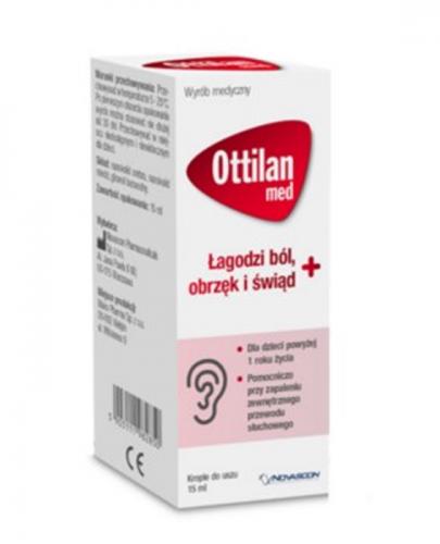 Ottilan Med krople do uszu 15 ml zdjęcie