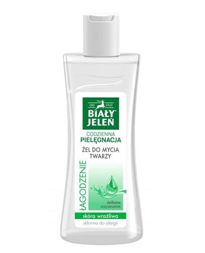 BIAŁY JELEŃ Żel do mycia twarzy łagodzący - 265 ml  Skóra wrażliwa i skłonna do alergii. zdjęcie