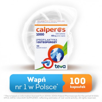 Calperos 1000  100 kapsułek