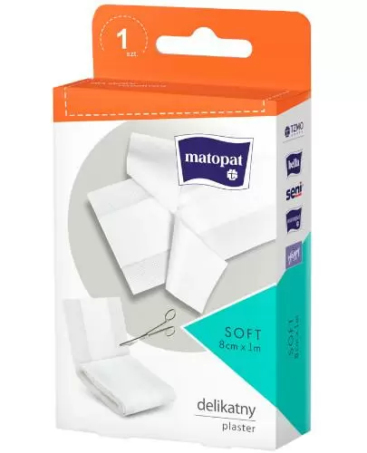 Matopat Soft plaster delikatny 8 cm x 1 m  zdjęcie