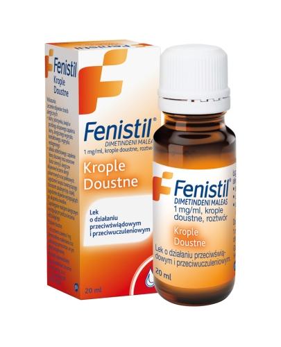 Fenistil, (1 mg/ml), krople doustne, 20 ml zdjęcie