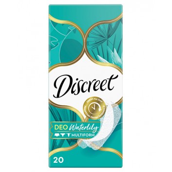 Discreet Multiform Waterlilly wkładki higieniczne 20 sztuk