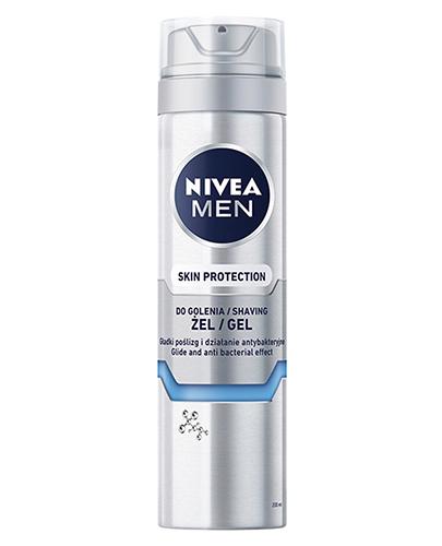 Nivea Men Silver Protect żel do golenia 200 ml zdjęcie